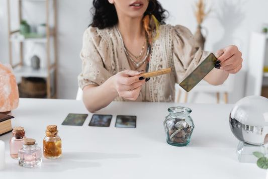 Clearing a Tarot Deck - Sage & Magic