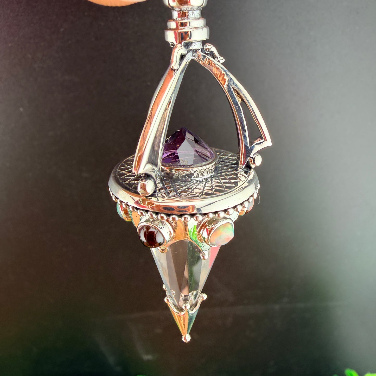 Gotland Amethyst Pendulum