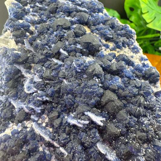 Blueberry Fluorite Specimen