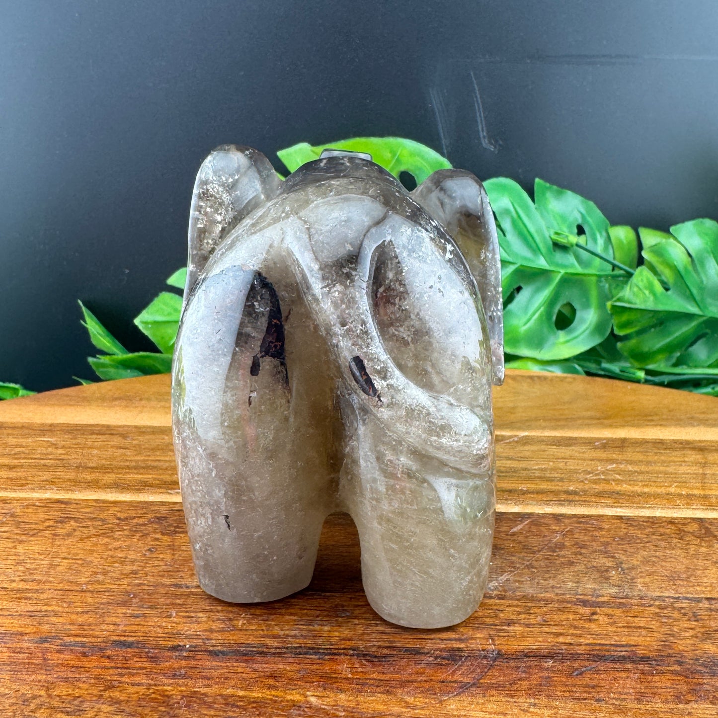 Smoky Quartz Elephant