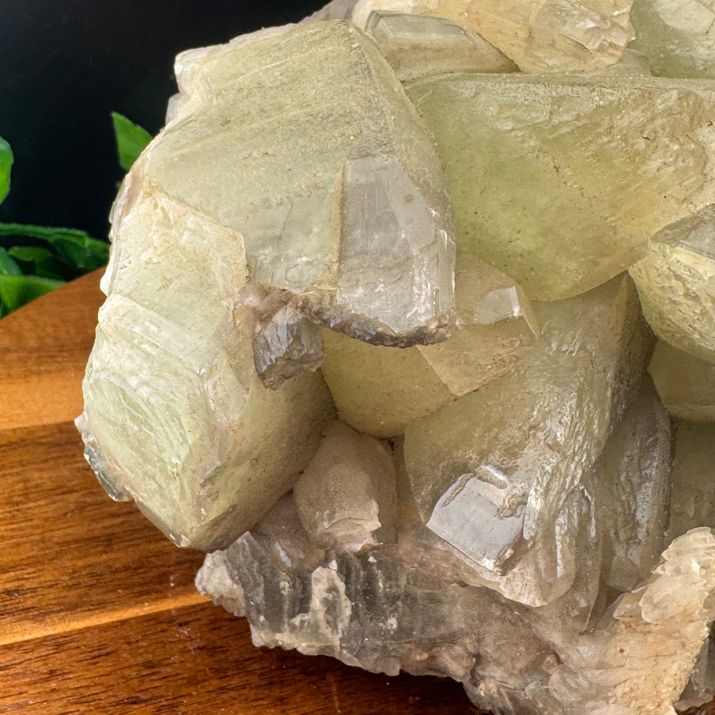 XL Calcite over Fluorite Specimen