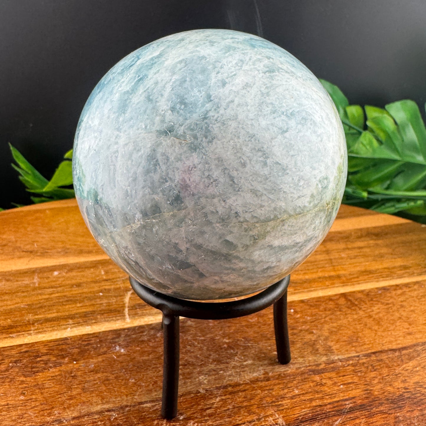 Large Aquamarine Sphere