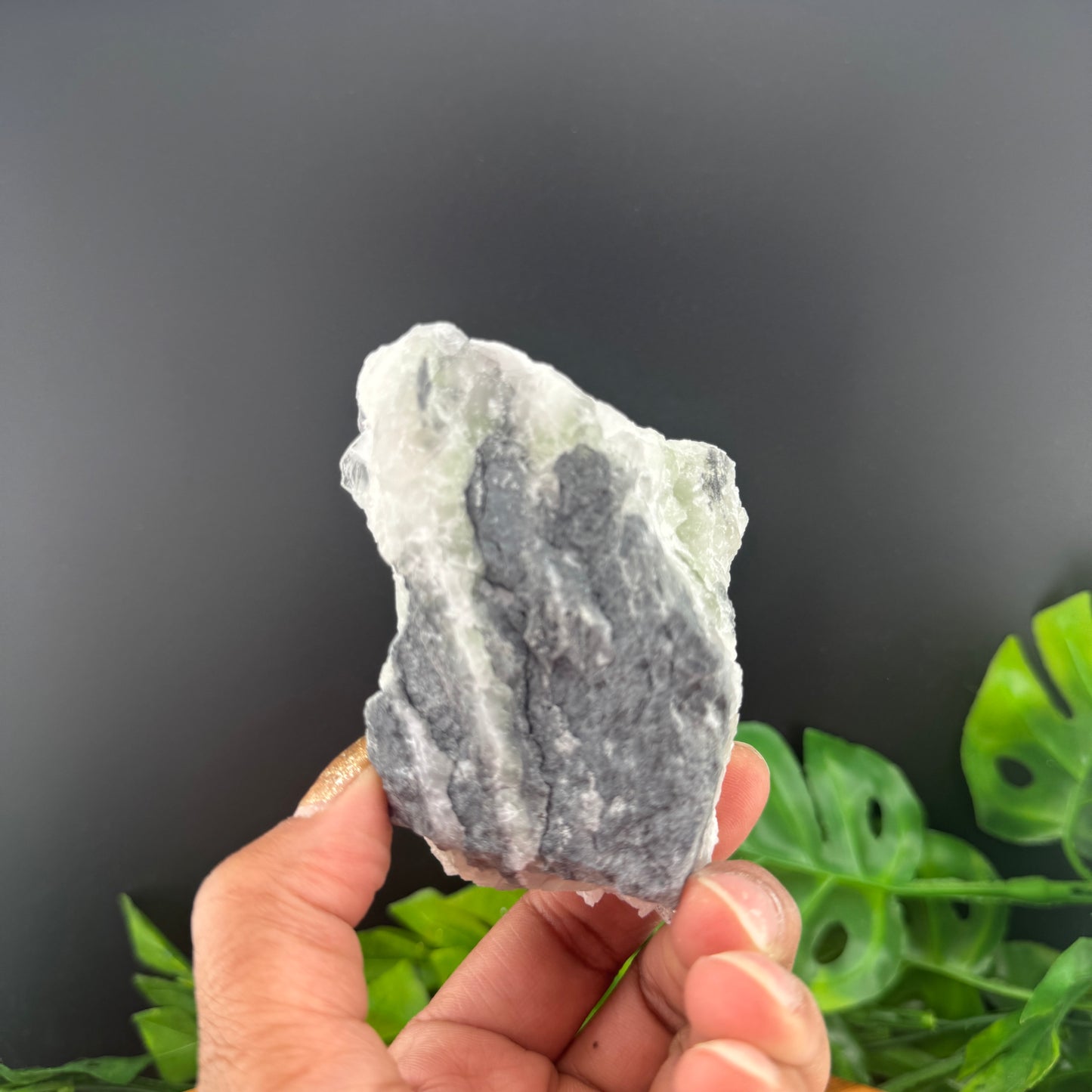 Lavender Cubic Fluorite on Quartz