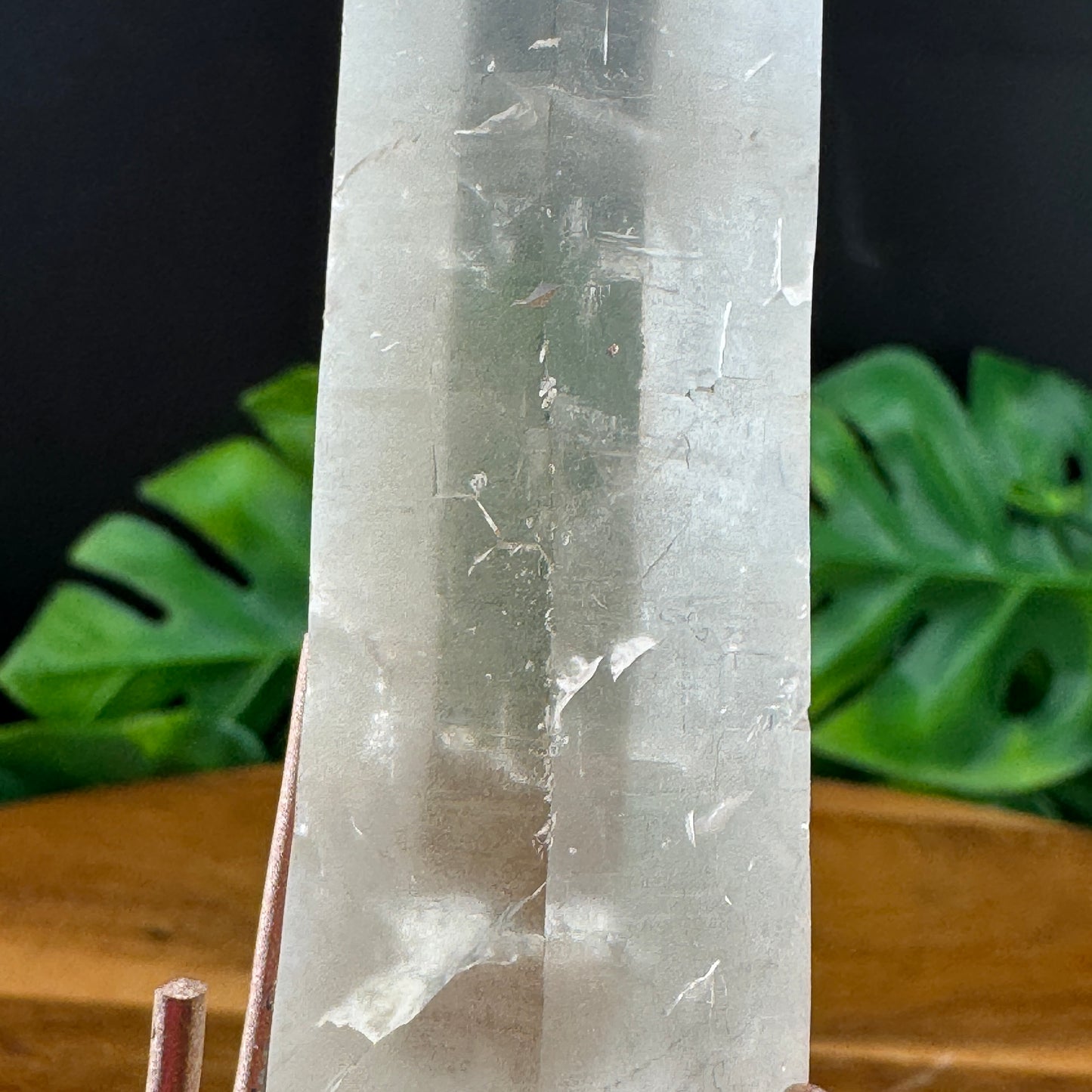 Lemurian Point on Gold Stand