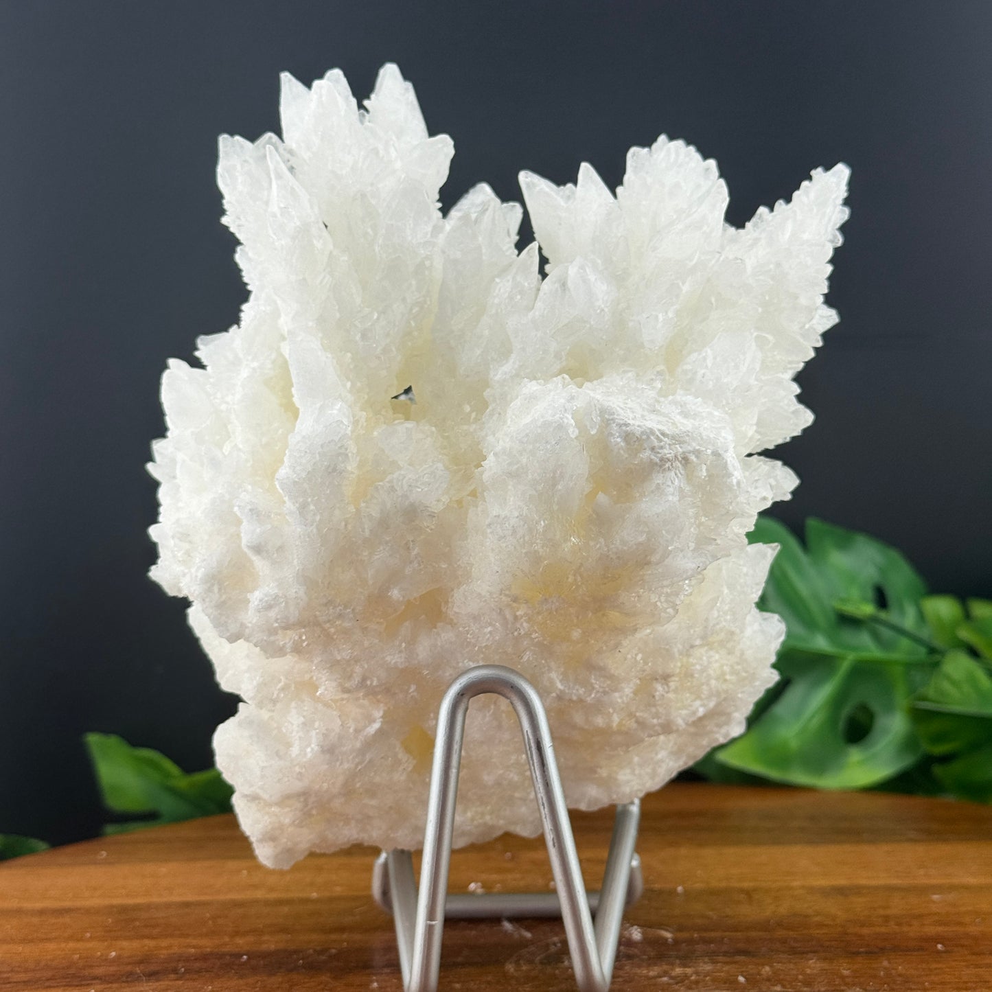 Large White Aragonite Cluster