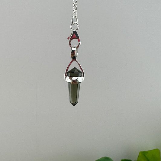 Moldavite Pendulum Set