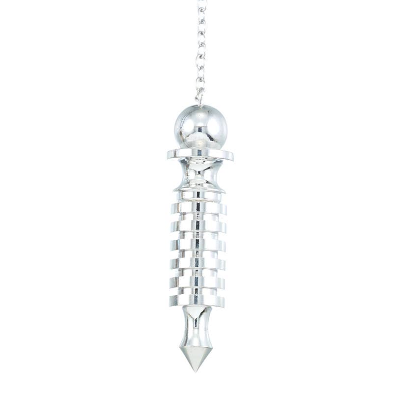 Silver 9 Plate Metal Pendulum