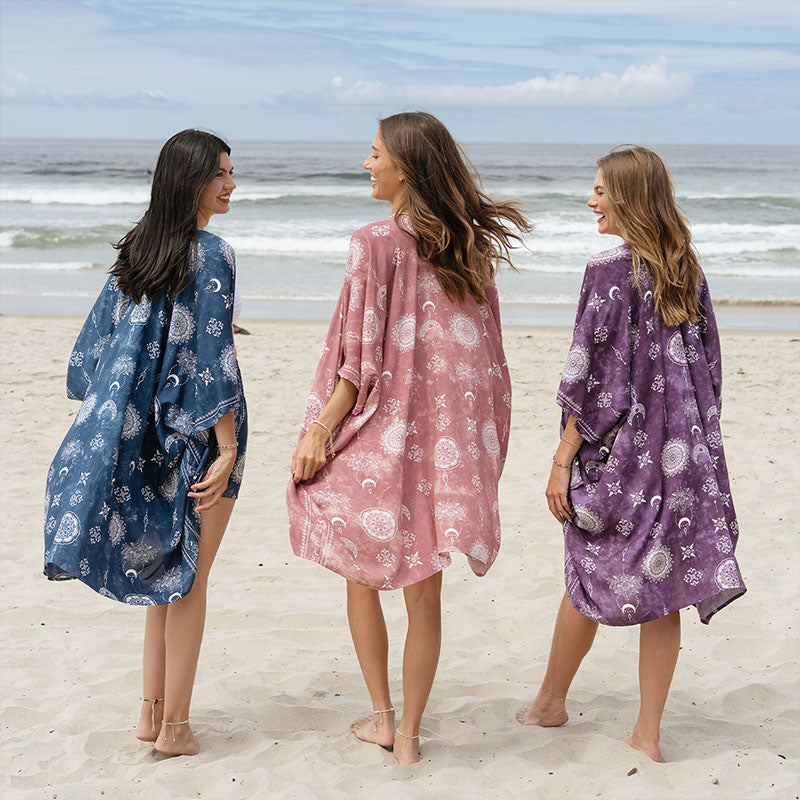Mystic Plum Kimono