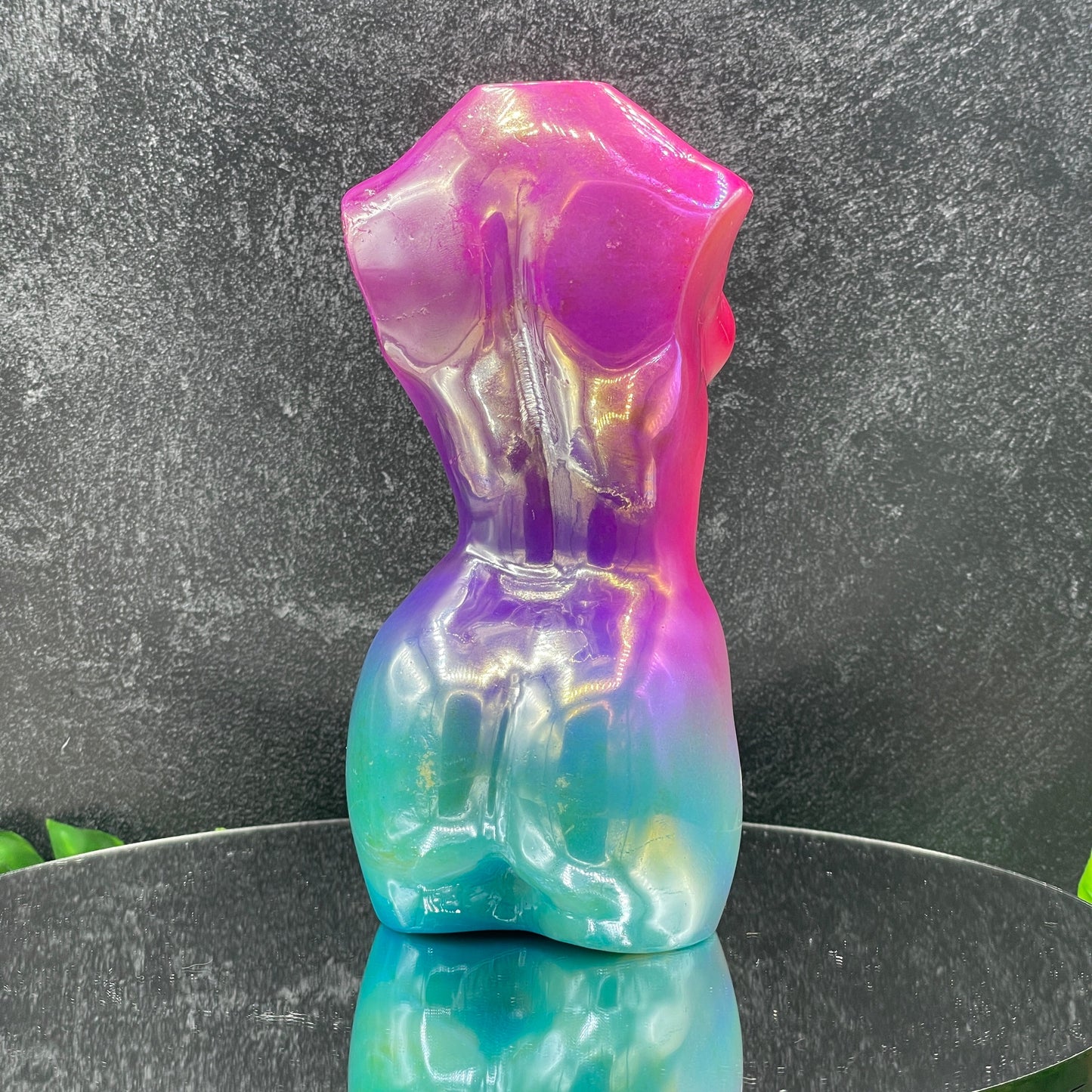 XL Cosmic Aura White Marble Lady Body