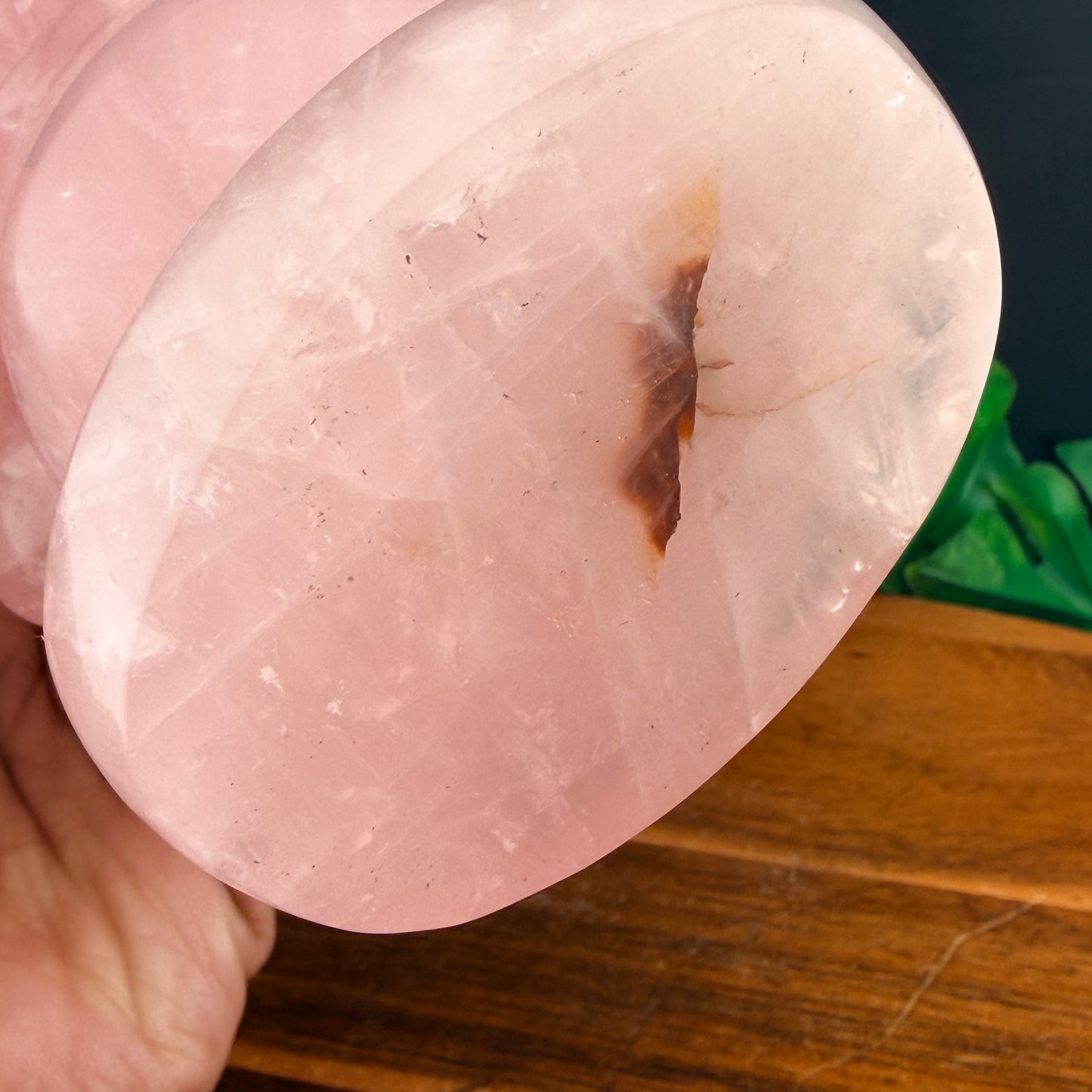 Deep Rose Quartz XL Labubu