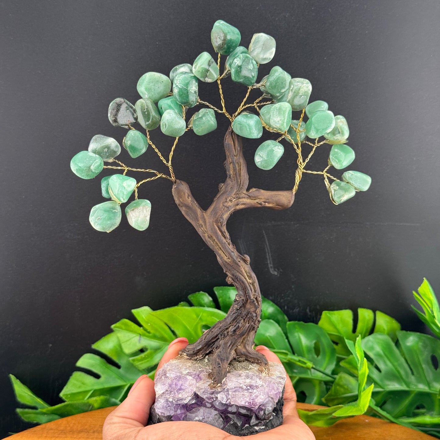 Green Aventurine Crystal Tree
