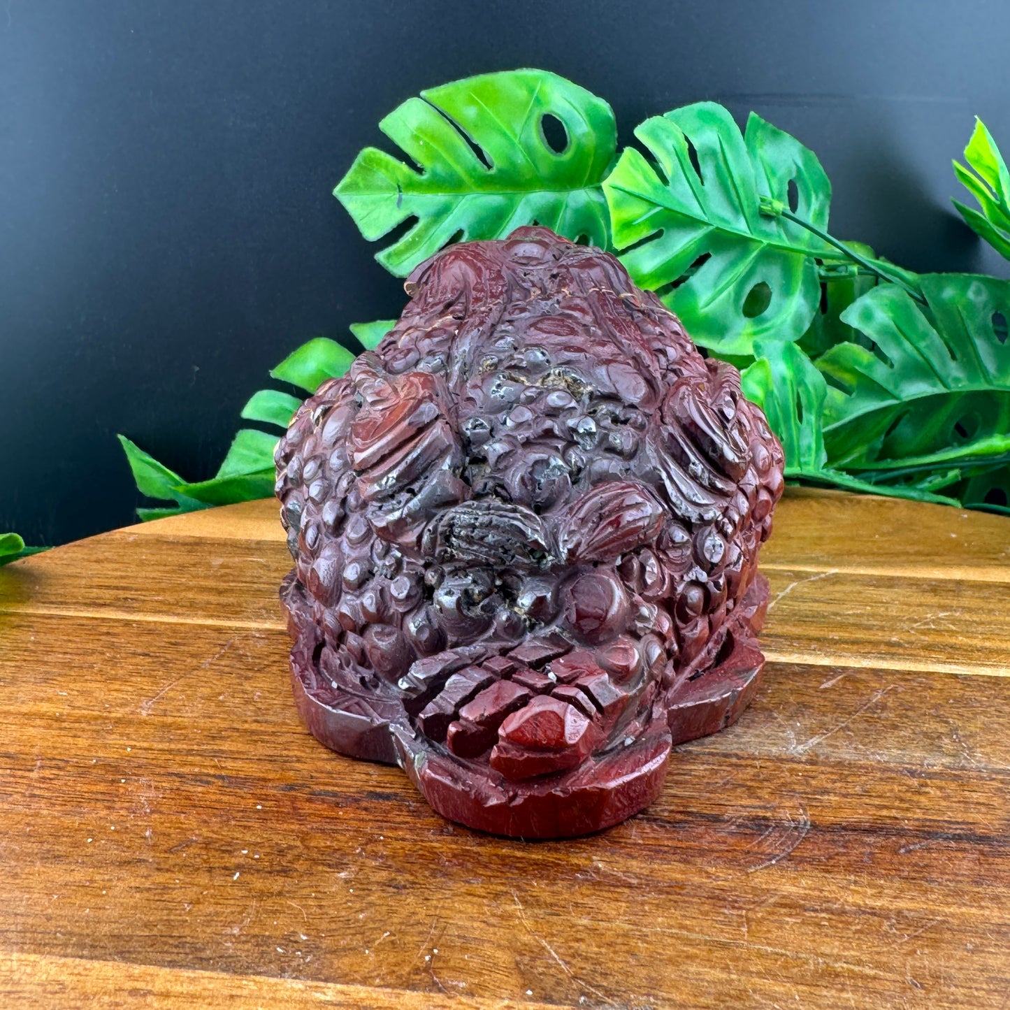 Red Mookaite Money Toad