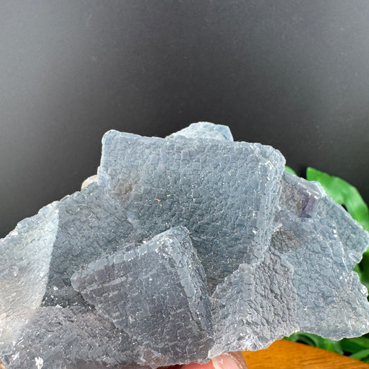 Blue QR Code Fluorite