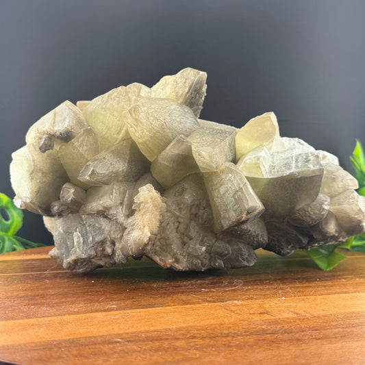 XL Calcite over Fluorite Specimen