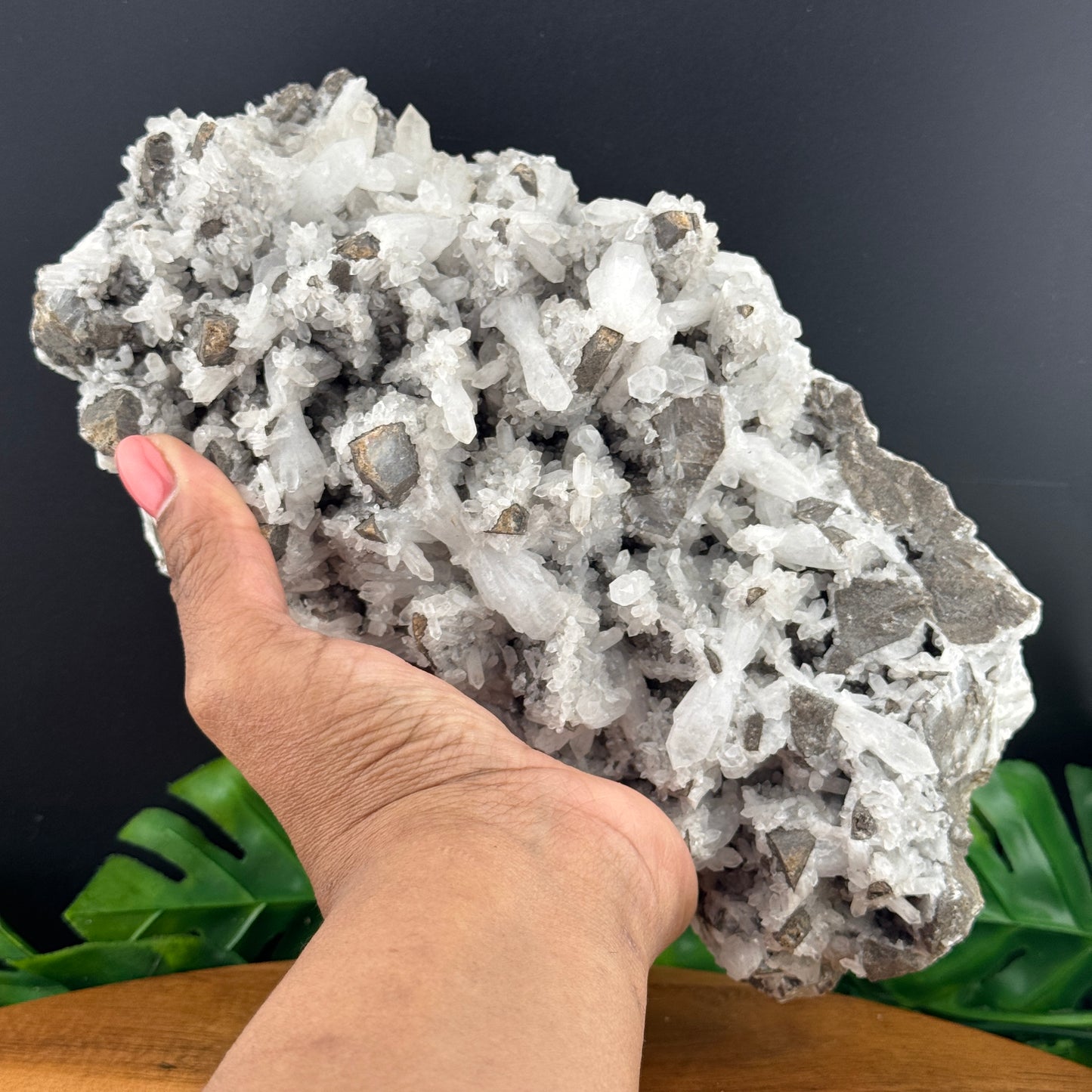 Quartz over Calcite
