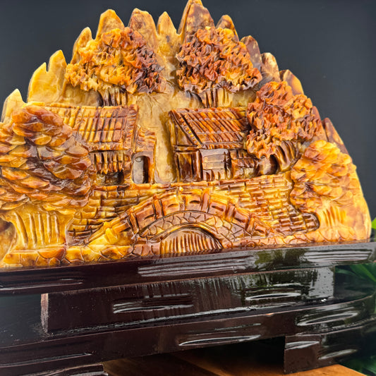 Xui Jade Chinese Mountain Carving