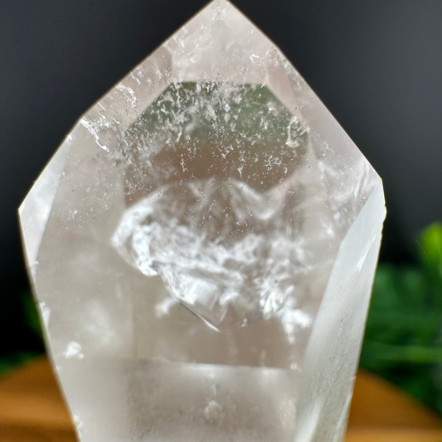 Lemurian Point on Gold Stand