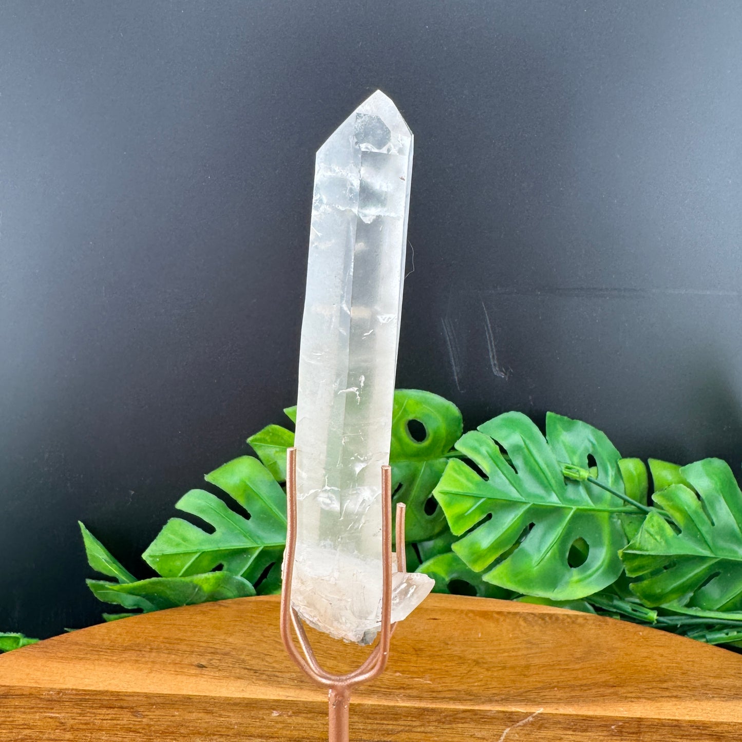Lemurian Point on Gold Stand