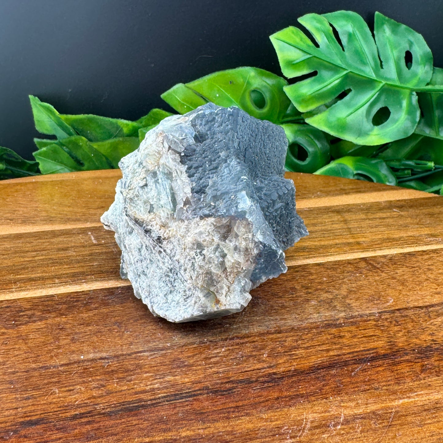 Blue QR Code Fluorite