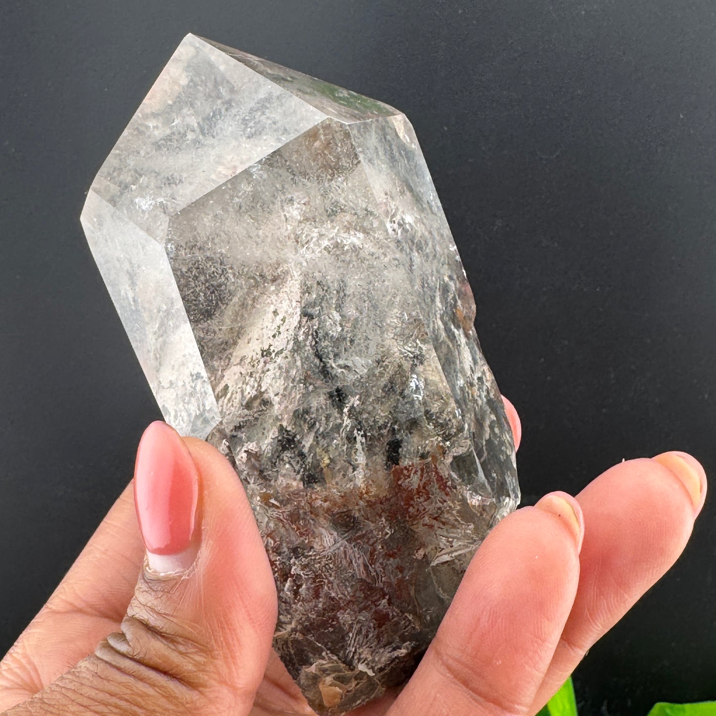 Garden Quartz Tower on Stand