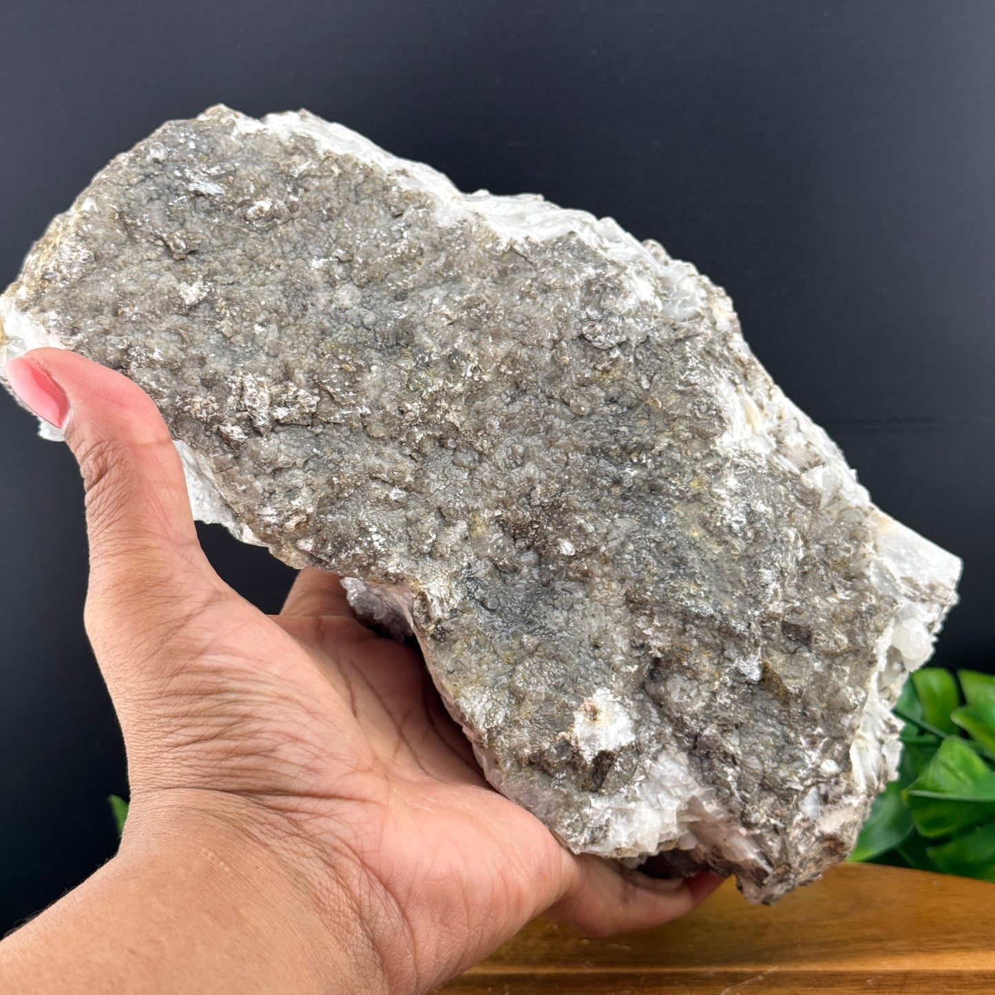 Quartz over Calcite