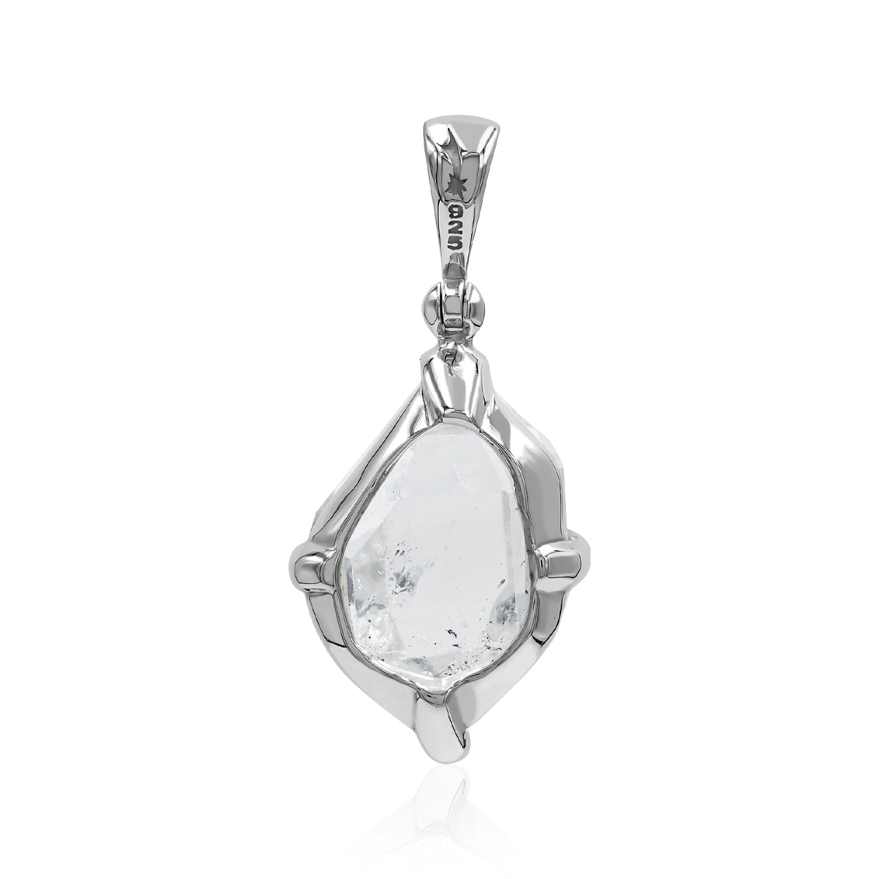 Starborn Herkimer Diamond Pendant in Sterling Silver