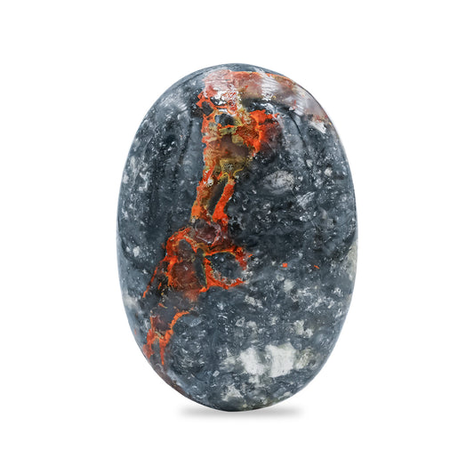 Starborn Polished Magma Chalcedony Palm Stone - 1 piece
