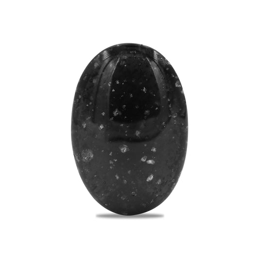 Starborn Galaxy Obsidian Polished Palm Stone - Medium