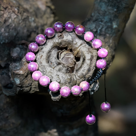 Starborn Purpurite Adjustable Beaded Bracelet