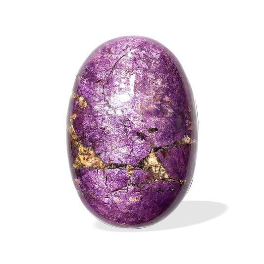 Starborn Polished Purpurite Palm Stone