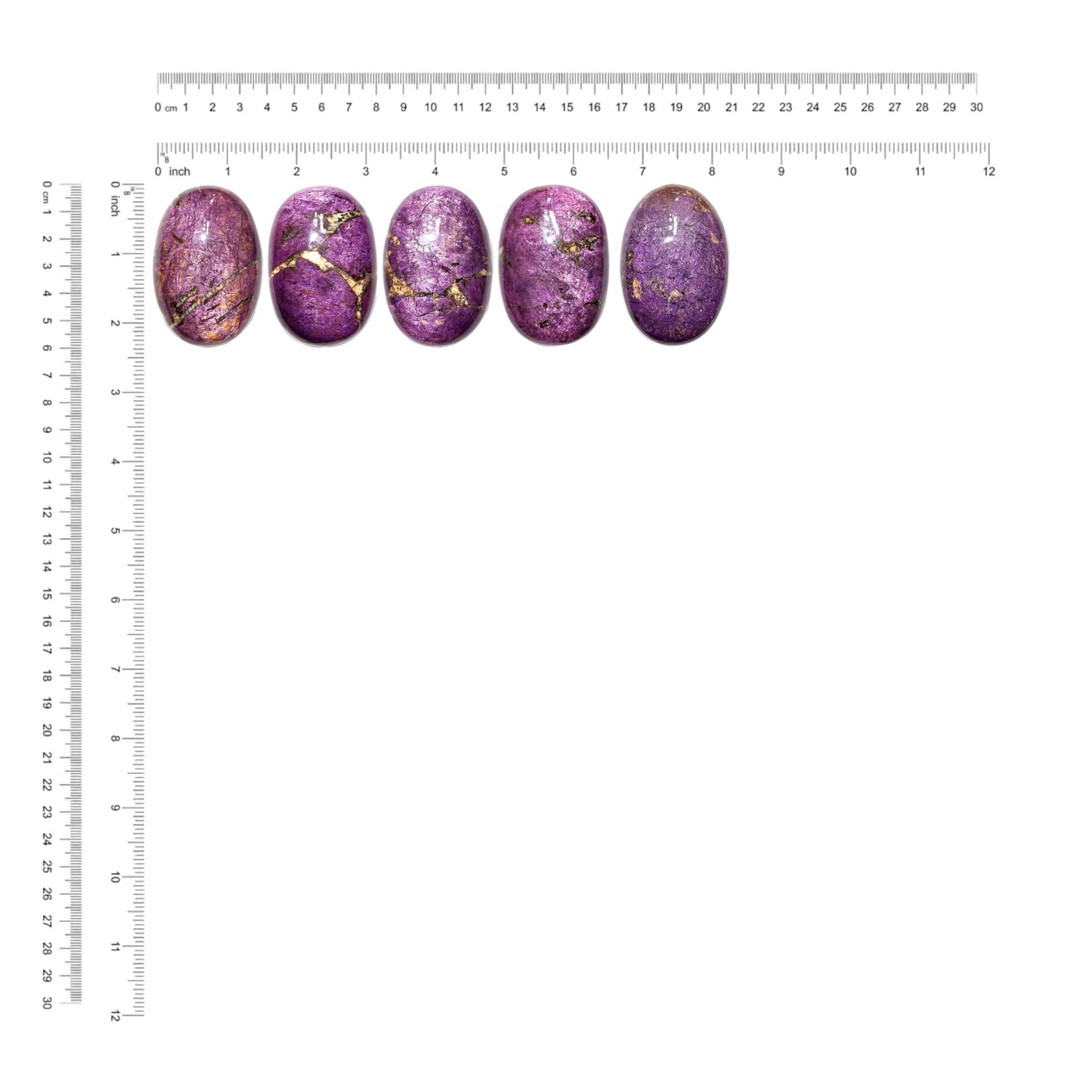Starborn Polished Purpurite Palm Stone