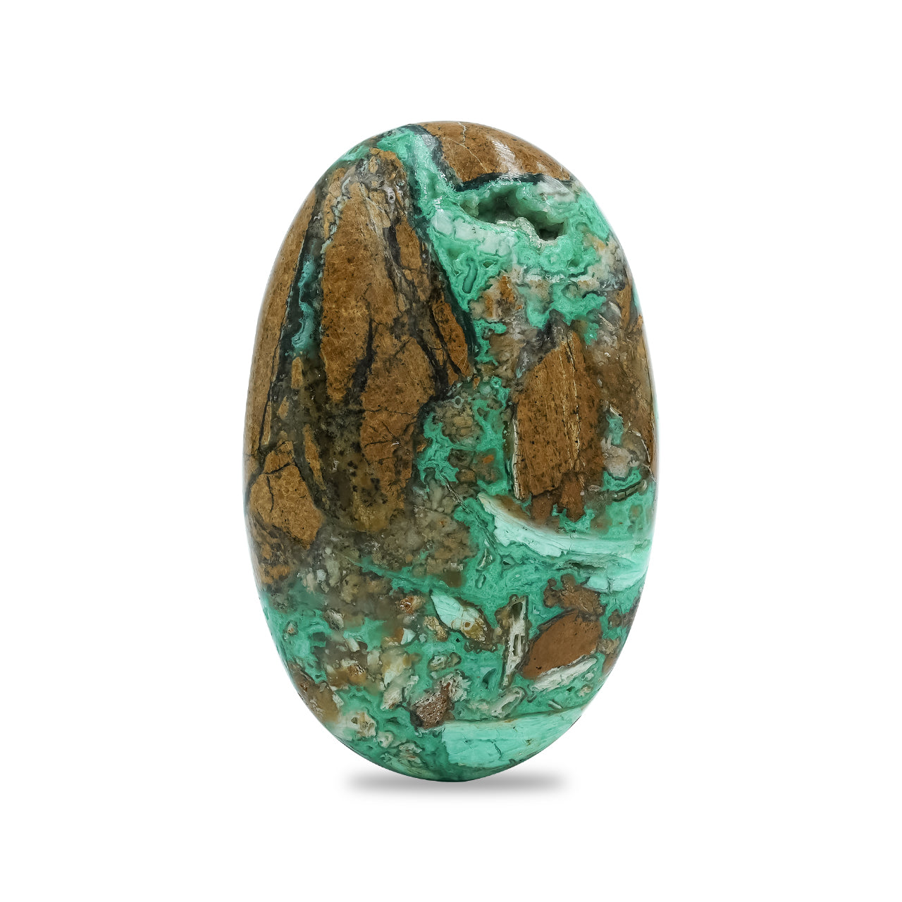 Starborn Polished Smithsonite Palm Stone