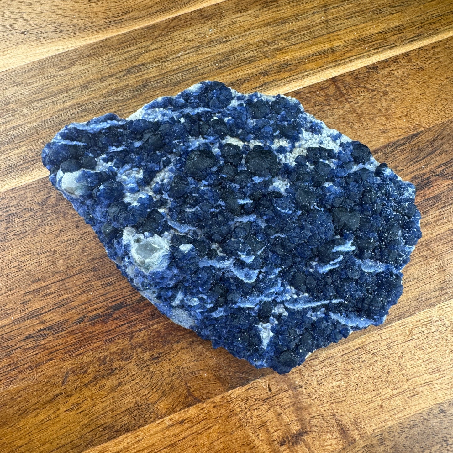 Blueberry Fluorite Specimen
