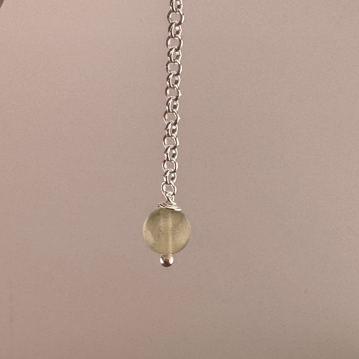 Moldavite Pendulum Set