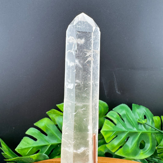 Lemurian Point on Gold Stand