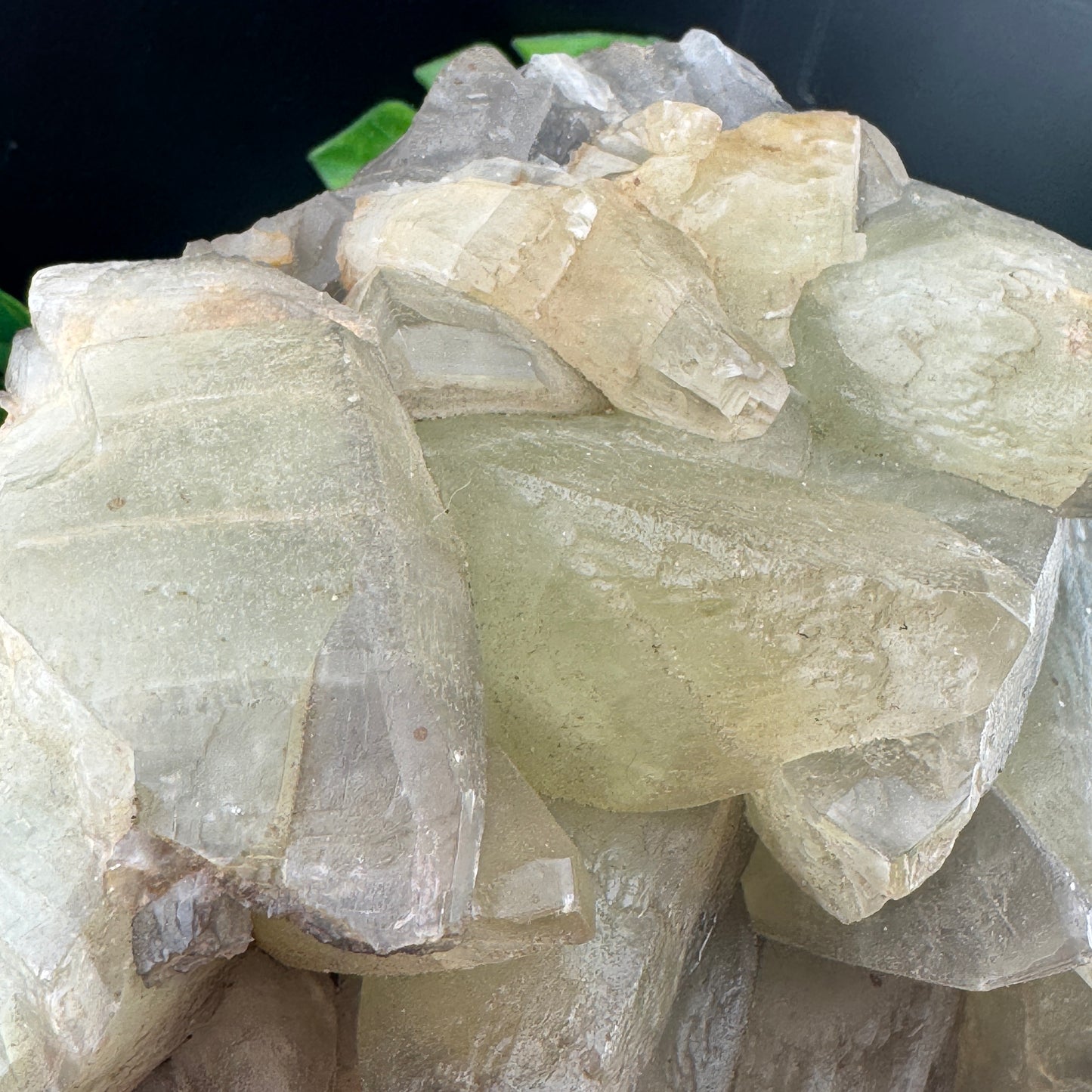 XL Calcite over Fluorite Specimen