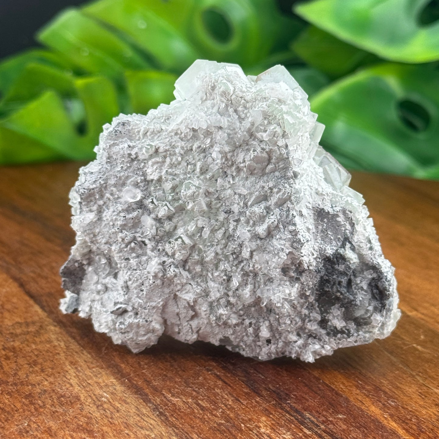 Glassy Cubic Green Fluorite Specimen