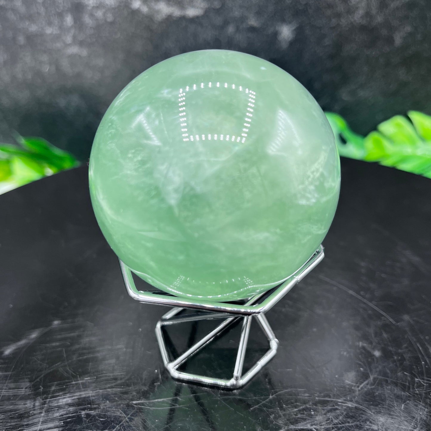 Green Fluorite Sphere
