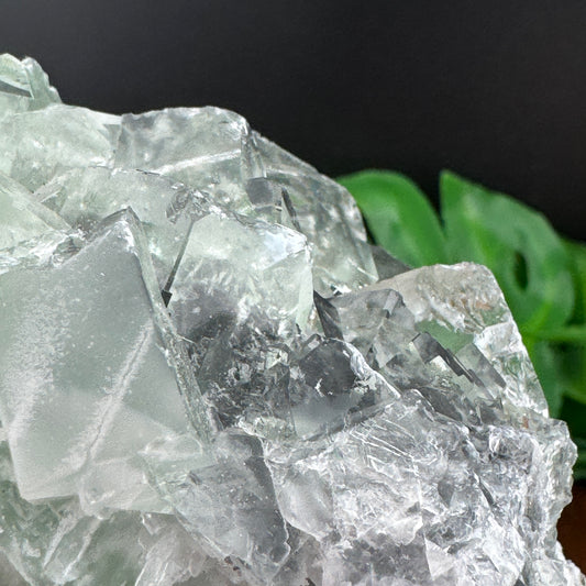 Chunky Glassy Green Fluorite Specimen