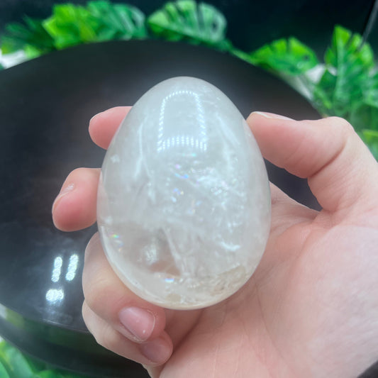 Clear Quartz Egg