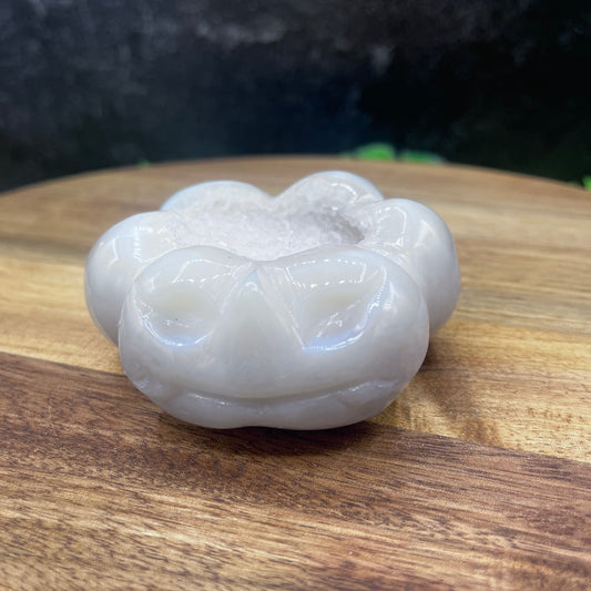 Druzy Agate Pumpkin