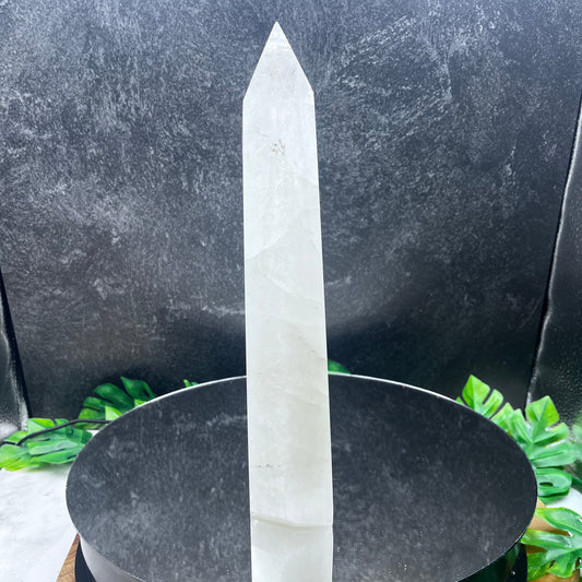 Large Clear Quartz Tower