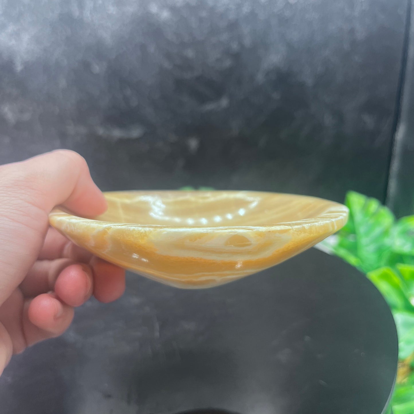 Banded Calcite Bowl