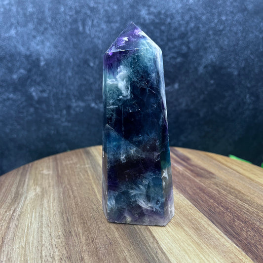 Snow Fluorite Tower