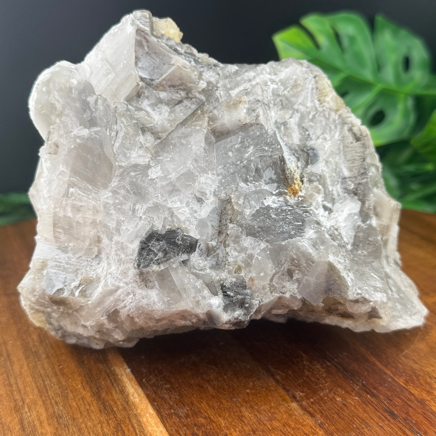 Cubic Yellow Fluorite on Calcite Specimen
