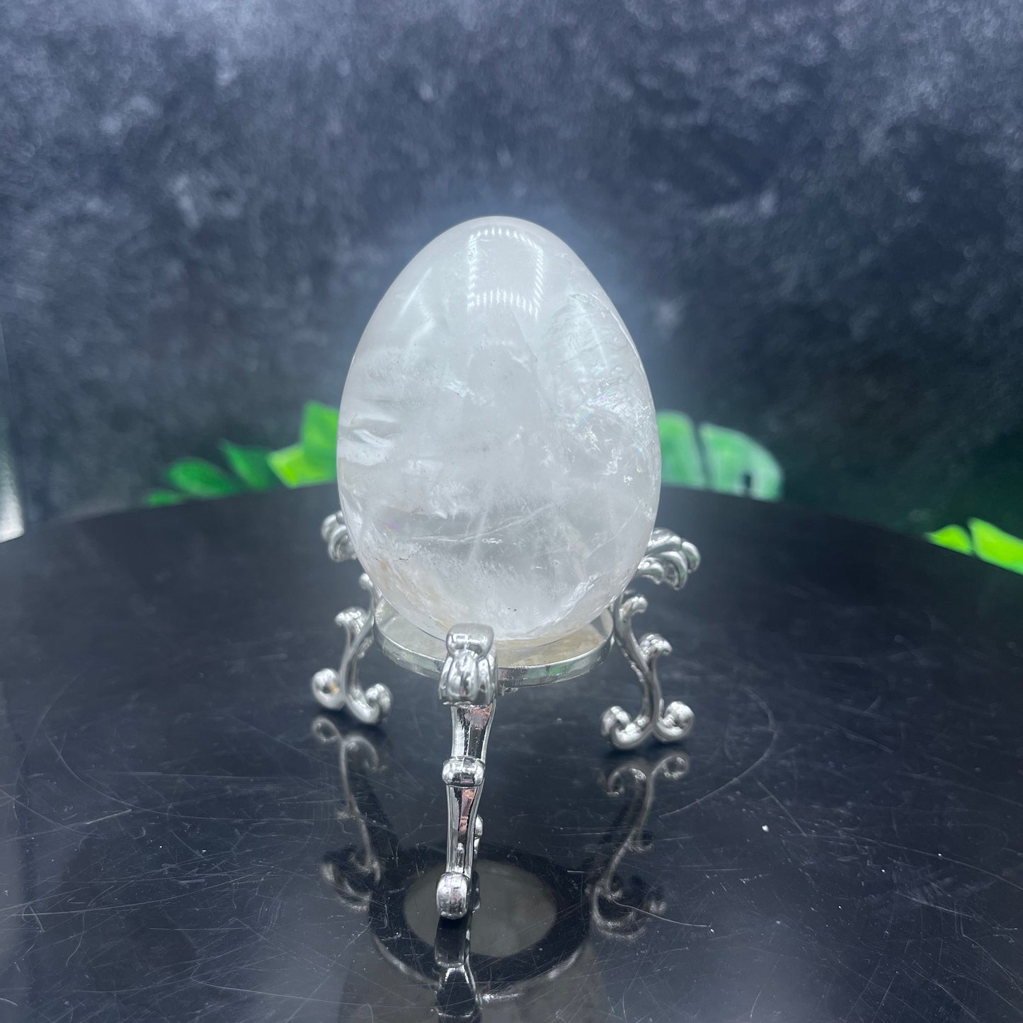Clear Quartz Egg