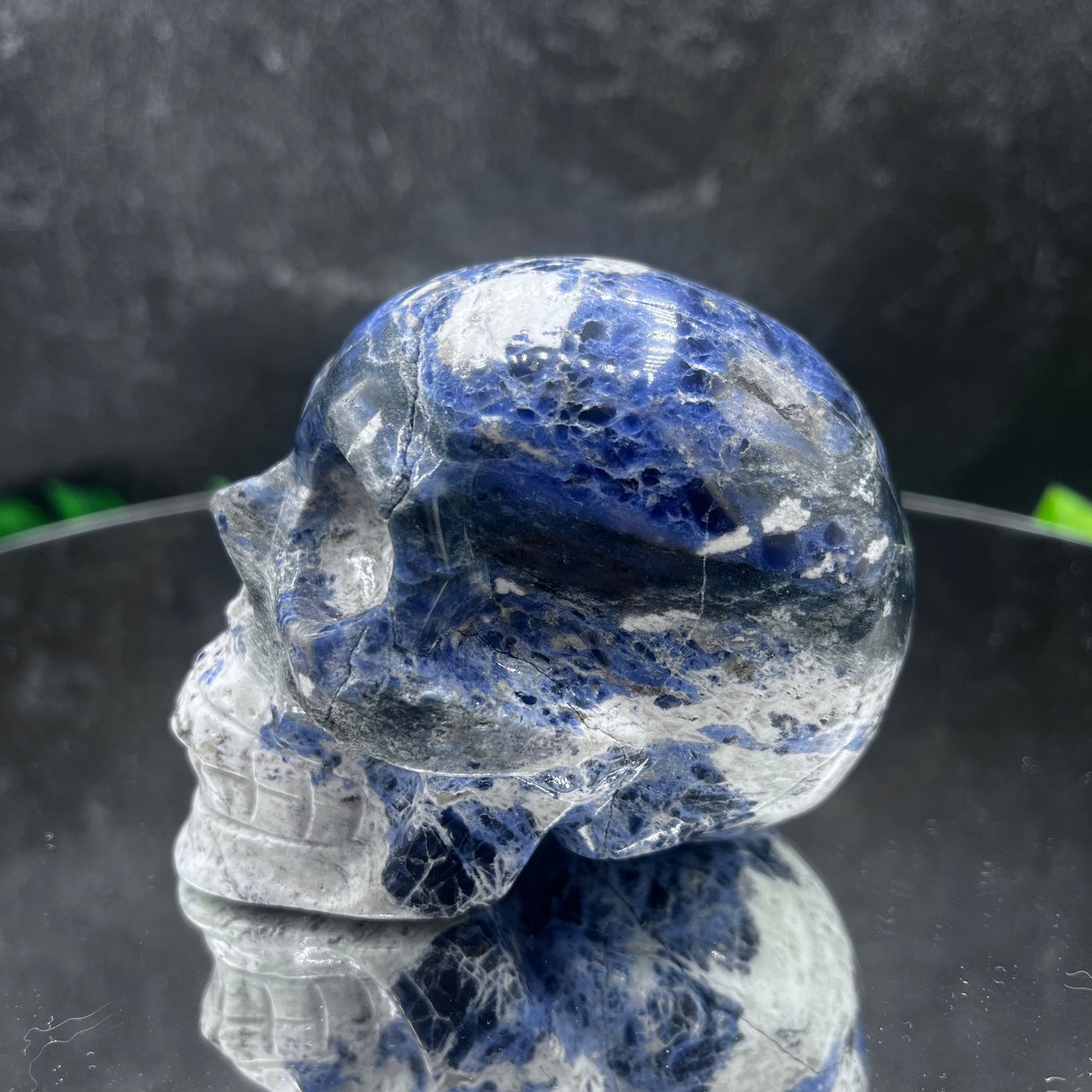 Sodalite Skull