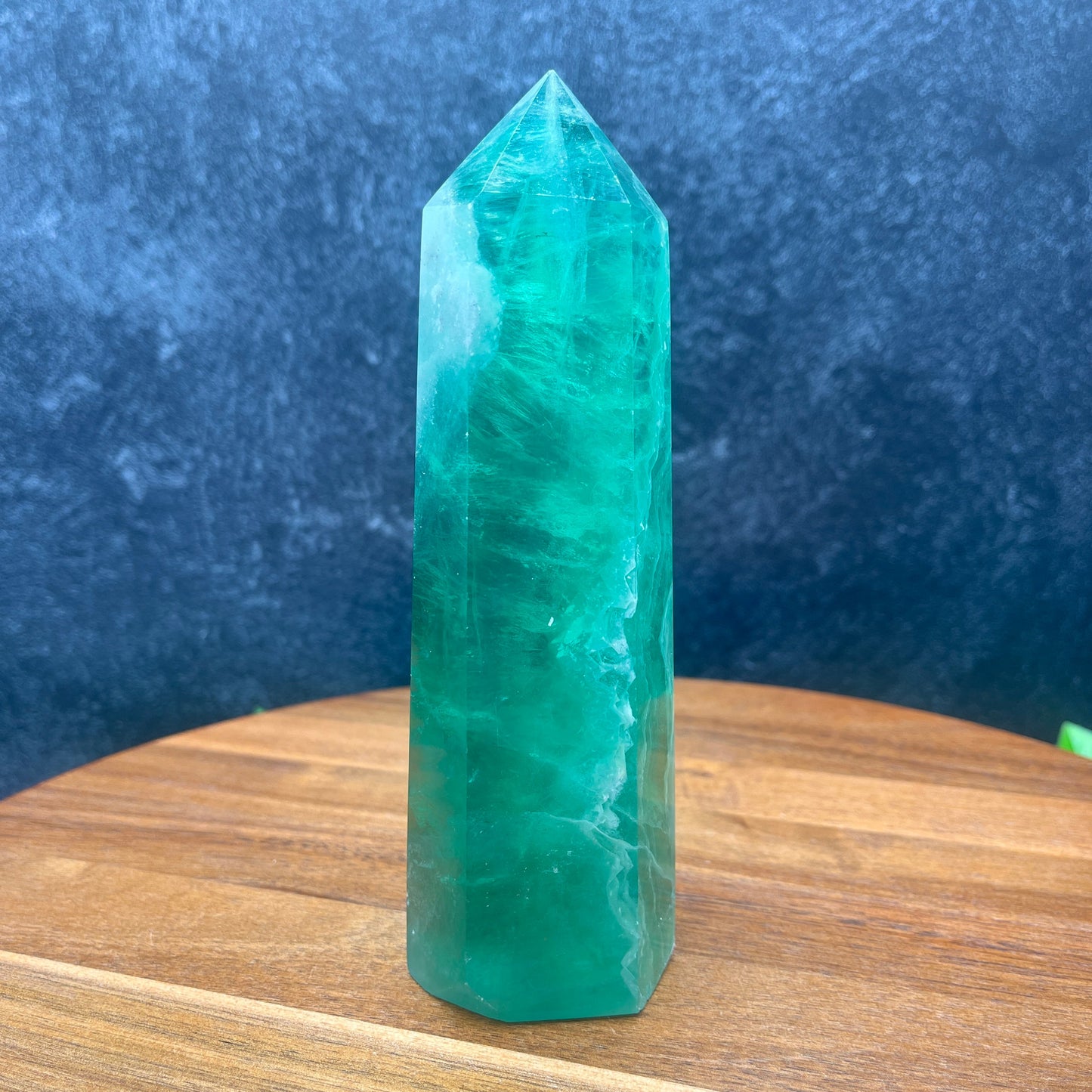Green Fluorite Tower