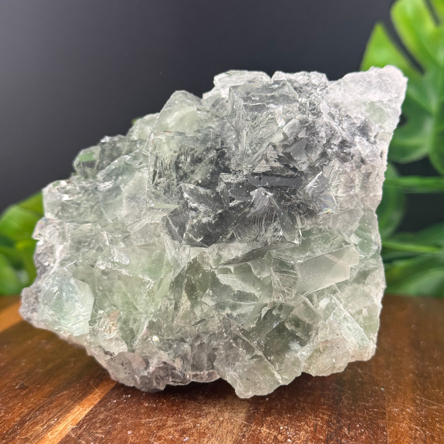 Chunky Glassy Green Fluorite Specimen