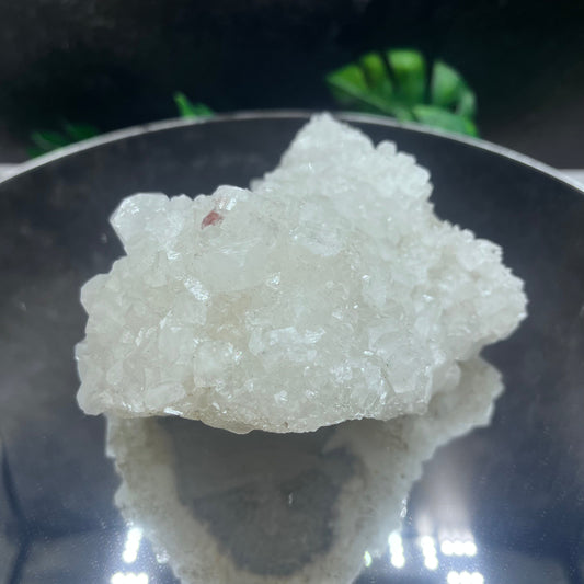 Cubic Calcite on Apophyllte